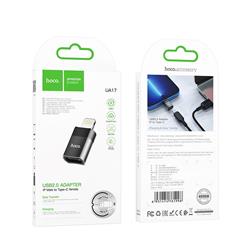 ADAPTER HOCO USB 2.0 UA17 LIGHTNING - TYP C-78883