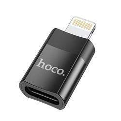 ADAPTER HOCO TYP C (żeński) - LIGHTNING  UA17 czarny-78885
