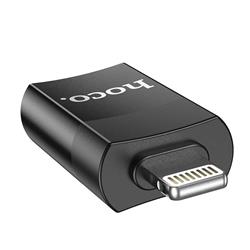 ADAPTER HOCO OTG USB A (żeński ) / LIGHTNING UA17 czarny -79910
