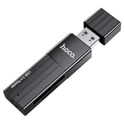 CZYTNIK KART PAMIĘCI HOCO HB20 2w1 USB 3.0-79946
