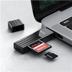 CZYTNIK KART PAMIĘCI HOCO HB20 2w1 USB 3.0-79949