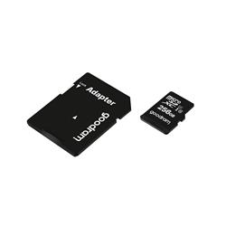 KARTA MICRO SD GOODRAM   ADAPTER SD 256GB 10 UHS I 
-80028