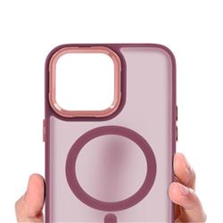 ETUI MAGMAT MAGSAFE IPHONE 11 (6.1) bordowe-81818