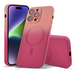 ETUI OMBRE MAGSAFE IPHONE 12 (6.1) różowe-82019