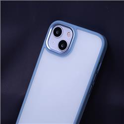 NAKŁADKA SATIN MATT IPHONE 13 PRO 6.1 niebieska-82090