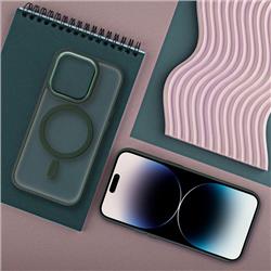 FUTERAŁ MATTE MAG COVER Z MAGSAFE IPHONE 14 PRO MAX (6.7) zielony-84188