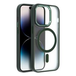 FUTERAŁ MATTE MAG COVER Z MAGSAFE IPHONE 14 PRO MAX (6.7) zielony-84189