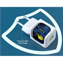 ŁADOWARKA SIECIOWA EXTREME TYP C   USB GAN evo 25W biała ( wtyczka )
TC25CUGAN
ŁAD000336-84509