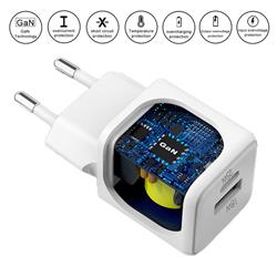 ŁADOWARKA SIECIOWA EXTREME TYP C   USB GAN evo 25W biała ( wtyczka )
TC25CUGAN
ŁAD000336-84511