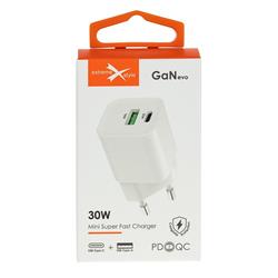 ŁADOWARKA SIECIOWA EXTREME TYP C   USB GAN EVO 30W 
TC30CUGAN
ŁAD000337-84517
