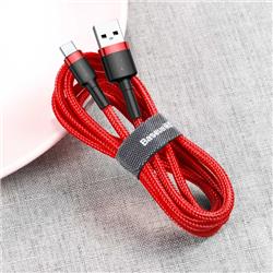 KABEL USB/USB-C BASEUS CAFULE QC3.0 2A 3m czerwony
6953156296336-84527