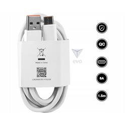 ORYGINALNY KABEL USB XIAOMI FAST QUICK TYP - C 66W 6A 1.5M biały
Mi Charge Turbo, SuperCharge oraz Quick Charge 4.0-84863