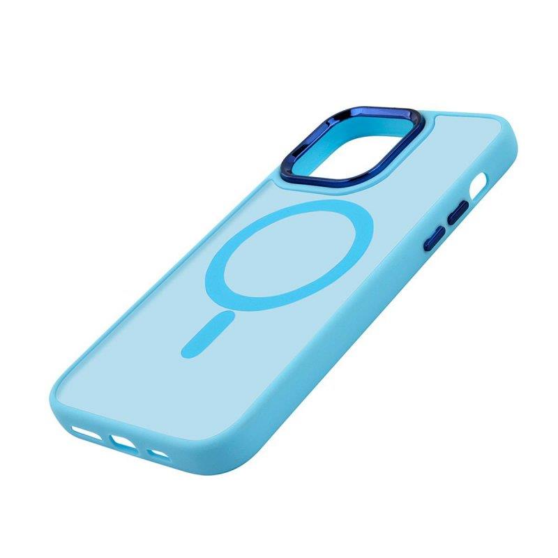 ETUI MAGMAT MAGSAFE IPHONE 14 PLUS (6.7) niebieski-86078 ETUI MAGMAT MAGSAFE IPHONE 14 PLUS (6.7) niebieski-86078