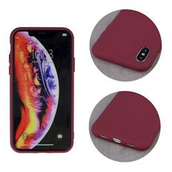 NAKŁADKA SILICON XIAOMI REDMI NOTE 8T burgundowa-86218