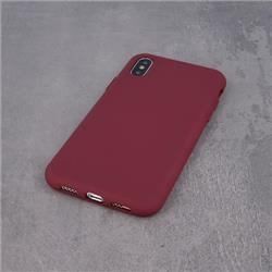 NAKŁADKA SILICON XIAOMI REDMI NOTE 8T burgundowa-86219