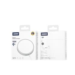 ŁADOWARKA INDUKCYJNA JELLICO MAGSAFE W11 15W biała-86489
