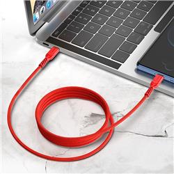 KABEL USB TYP C / TYP C HOCO X59 60W 2m czerwony-86950
