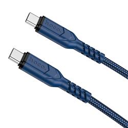 KABEL USB TYP C / TYP C HOCO X59 60W 2m niebieski-86955