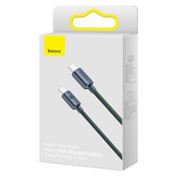 KABEL USB-C / USB-C BASEUS CRYSTAL SHINE 100W 1.2m czarny
6932172602864-88272