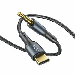 KABEL USB TYP C / JACK 3.5 MM 1.8 M czarny AL1111-90074