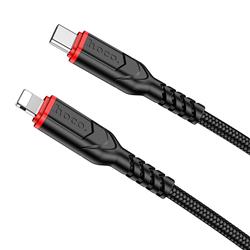 KABEL USB TYP C / LIGHTNING HOCO X59 PD 20W 1m czarny-92149