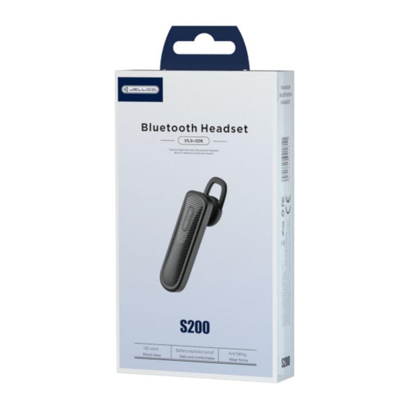 SŁUCHAWKI BLUETOOTH JELLICO S200 CZARNE-78342