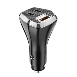 ŁADOWARKA SAMOCHODOWA JELLICO F15 2 X USB-C 1 X USB 88,5W QC 3.0 WTYCZKA czarna
6974929205393-92365