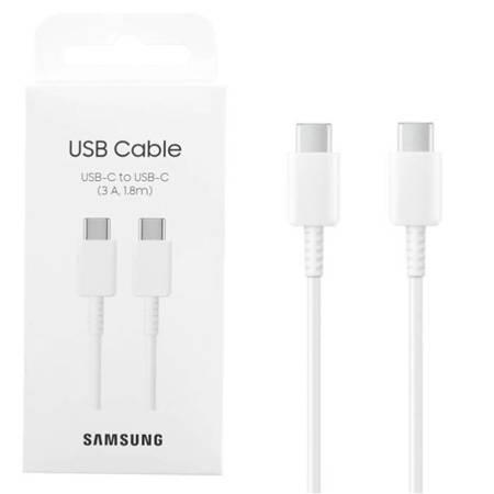 KABEL USB SAMSUNG TYP C / TYP C EP-DX310JWEGEU 60W 3A 1.8m biały BOX
-94111