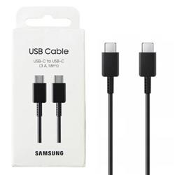 KABEL USB SAMSUNG TYP C / TYP C EP-DX310JBEGEU 60W 3A 1.8m czarny BOX
-94110