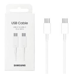 KABEL USB SAMSUNG TYP C / TYP C EP-DX510JWEGEU 100W 5A 1.8m biały BOX
-94112