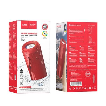 GŁOŚNIK BLUETOOTH HOCO BS48 czerwony-94298