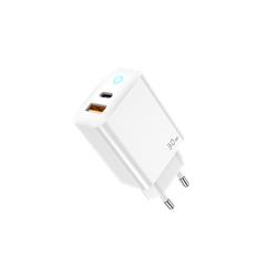 ŁADOWARKA SIECIOWA JELLICO EU13 1 X USB-C 1 X USB GaN PD 30W QC3.0   KABEL TYP C / LIGHTNING biała
6974929204754-94684