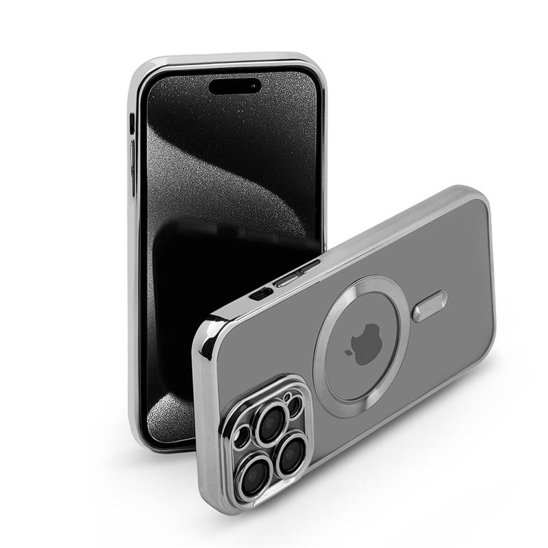 NAKŁADKA SHINE MAGSAFE IPHONE 11 (6.1) srebrna-95028