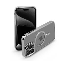 NAKŁADKA SHINE MAGSAFE IPHONE 12 PRO MAX (6.7) srebrna-95061