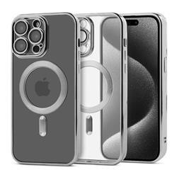 NAKŁADKA SHINE MAGSAFE IPHONE 13 (6.1) srebrna-95065