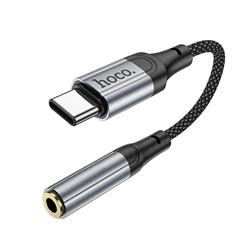 ADAPTER HOCO TYP C - JACK LS36 czarny-95133