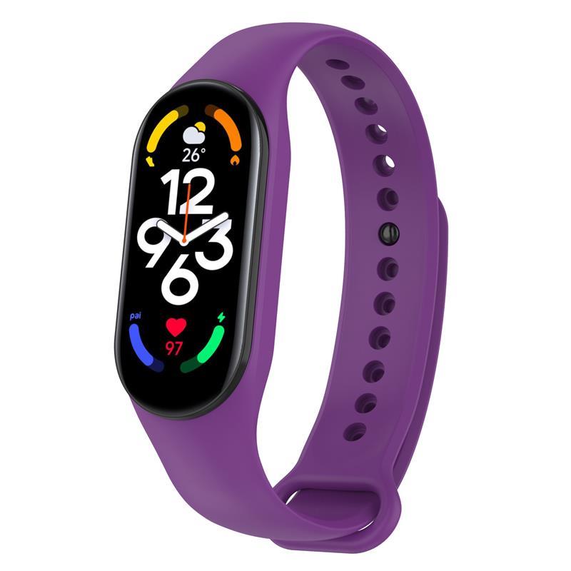 OPASKA SILIKONOWA MI BAND 5 / 6 FIOLETOWA
5901313582786-95355