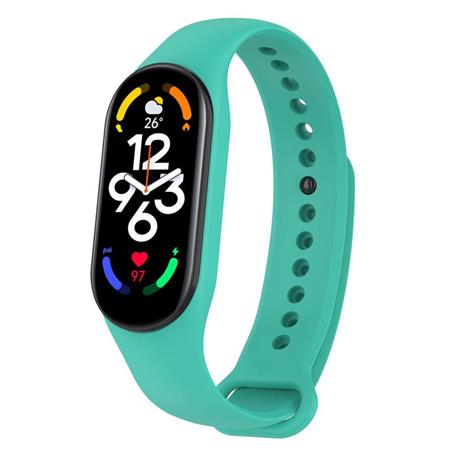 OPASKA SILIKONOWA MI BAND 5 / 6 MIĘTOWA
5901313582755-95352
