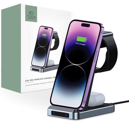 ŁADOWARKA INDUKCYJNA TECH-PROTECT QI15W-A26-95949