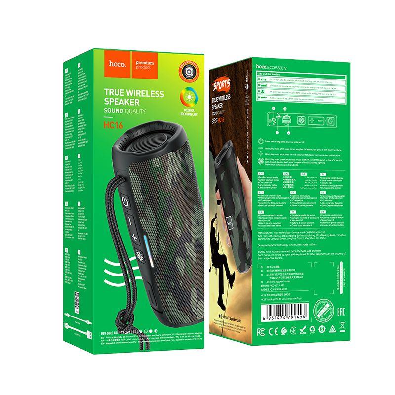 GŁOŚNIK BLUETOOTH HOCO HC16 moro-95974