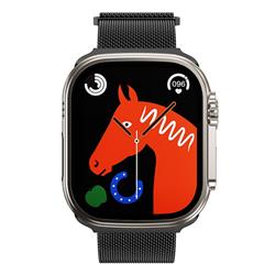 PASEK APPLE WATCH HOCO MAGNETYCZNY AS101 38 / 40 / 41 MM czarny ( STAL NIERDZEWNA )-95989