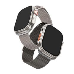 PASEK APPLE WATCH HOCO MAGNETYCZNY AS101 38 / 40 / 41 MM czarny ( STAL NIERDZEWNA )-95990