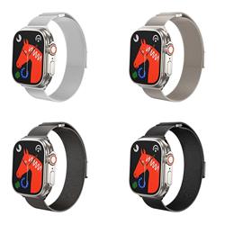 PASEK APPLE WATCH HOCO MAGNETYCZNY AS101 38 / 40 / 41 MM czarny ( STAL NIERDZEWNA )-95991