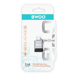 ADAPTER BWOO BZ-35 USB - USB-C OTG SZARY
GSM118300-96757