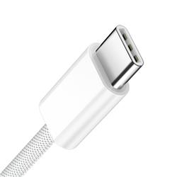 KABEL BWOO BO-X284 60W USB-C - USB-C BIAŁY-96783