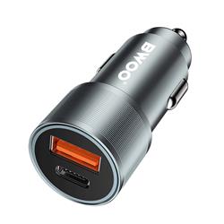 ŁADOWARKA SAMOCHODOWA BWOO BO-CC73 38W 
FAST CAR CHARGER QC 18W   PD 20W, SREBRNA
GSM183278-96790