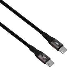 KABEL VIDVIE CB4038 TYP- C / TYP C 60W 2M CZARNY
6972169850243-96830