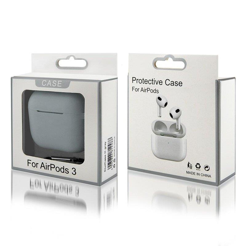 PUDEŁKO DO APPLE AIRPODS 3 SZARY 
5905884812488-96825