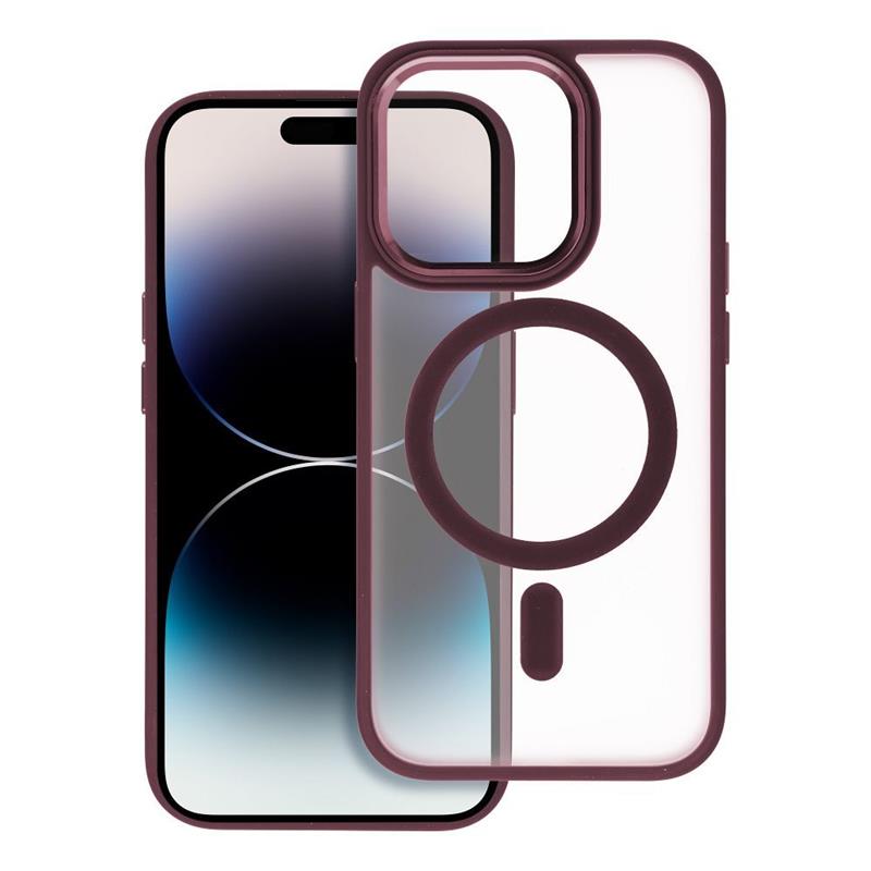 FUTERAŁ MATTE MAG COVER Z MAGSAFE IPHONE 16 PLUS (6.7) czerwony-96856