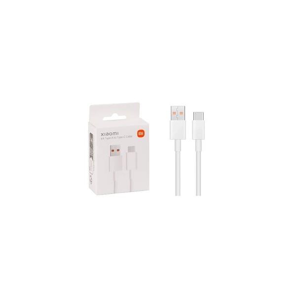 KABEL USB XIAOMI FAST QUICK TYP - C 120W 6A 1M biały BOX
Mi Charge Turbo, SuperCharge oraz Quick Charge 4.0
BHR6032GL-97830